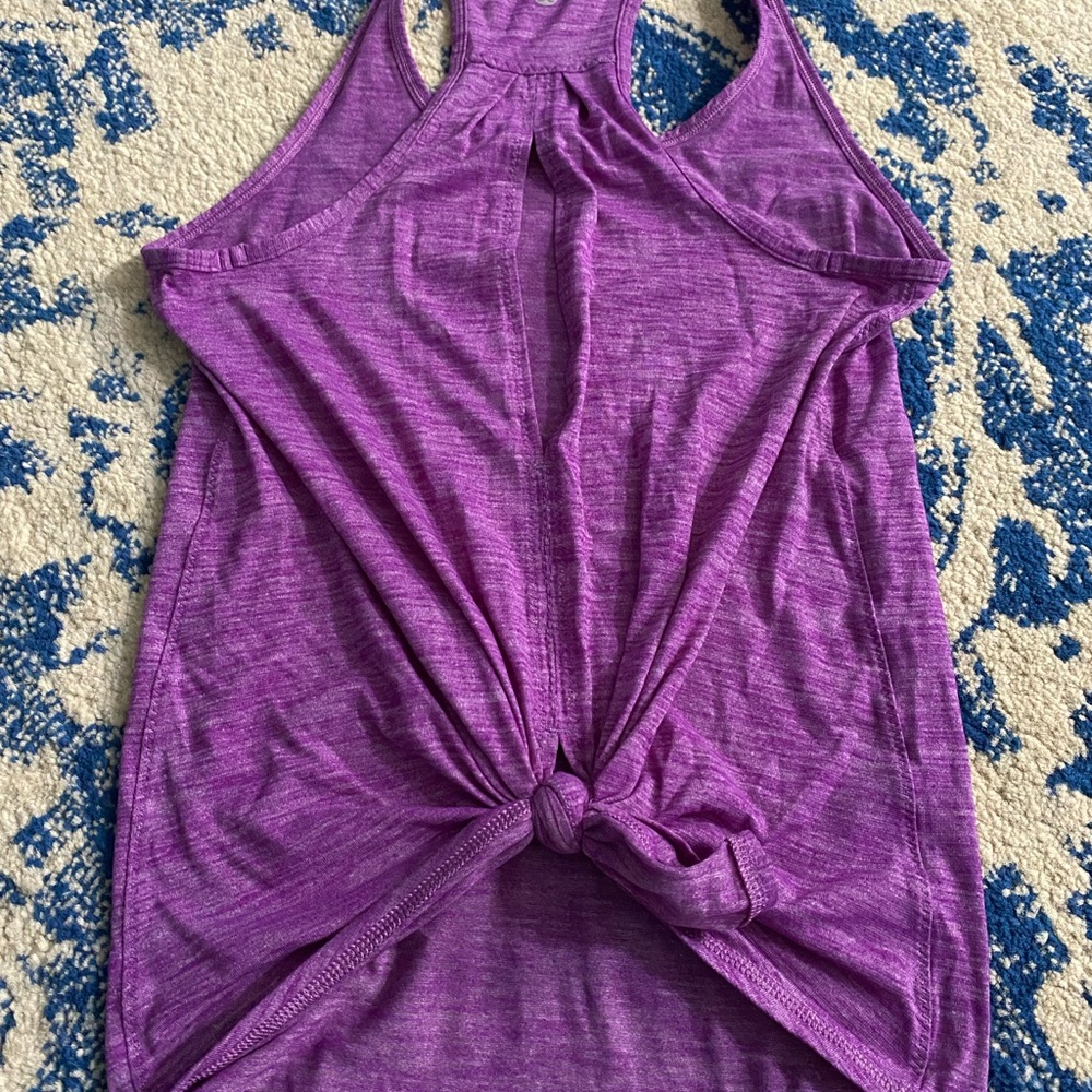Purple Lululemon tank